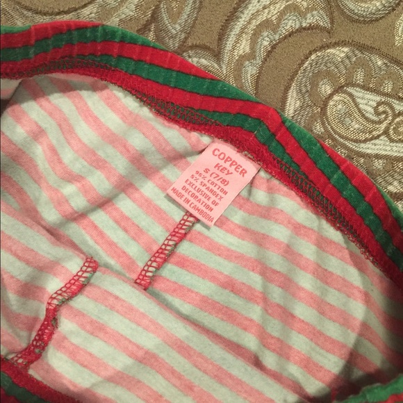 Girls Christmas outfit Top 10/12 bottom 7/8 - Picture 4 of 7